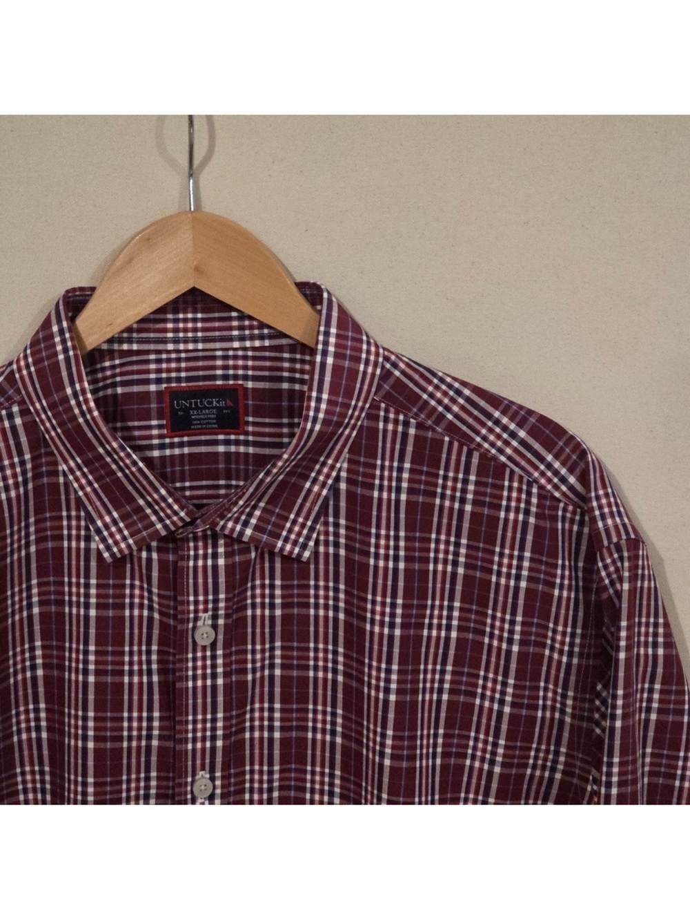 UNTUCKit Wrinkle Free Button Down XXL